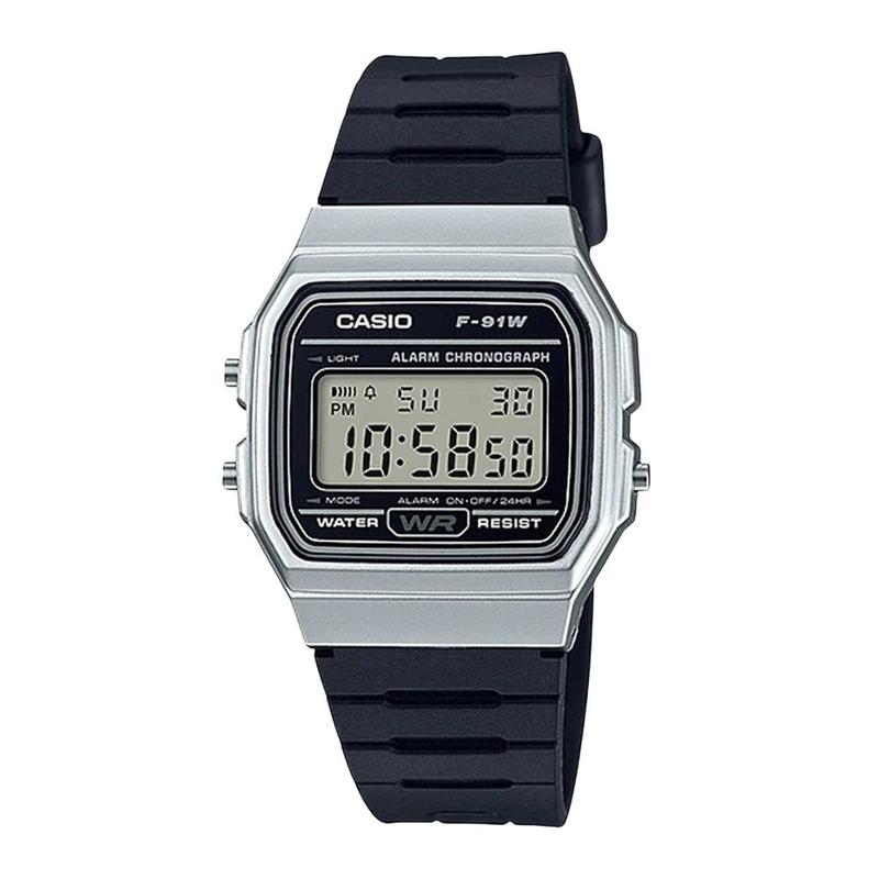 Relogio De Pulso Casio Vintage F-91W Digital Unissex Retro